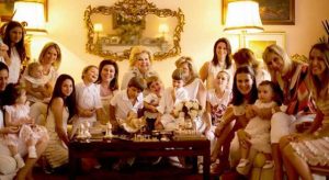 Família reunida no ano novo